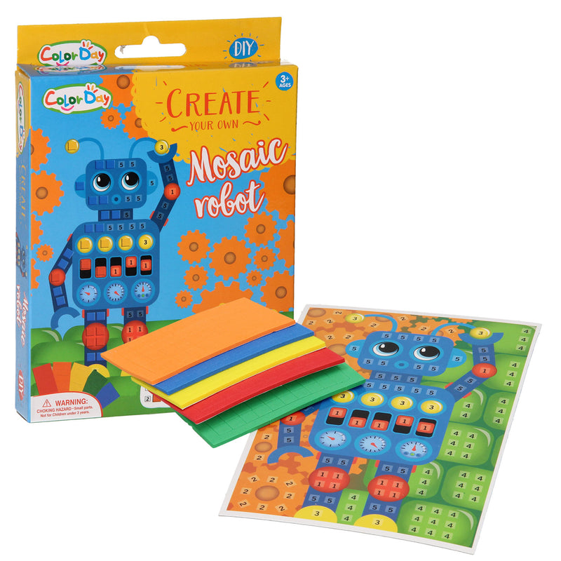 Crea il tuo robot a mosaico