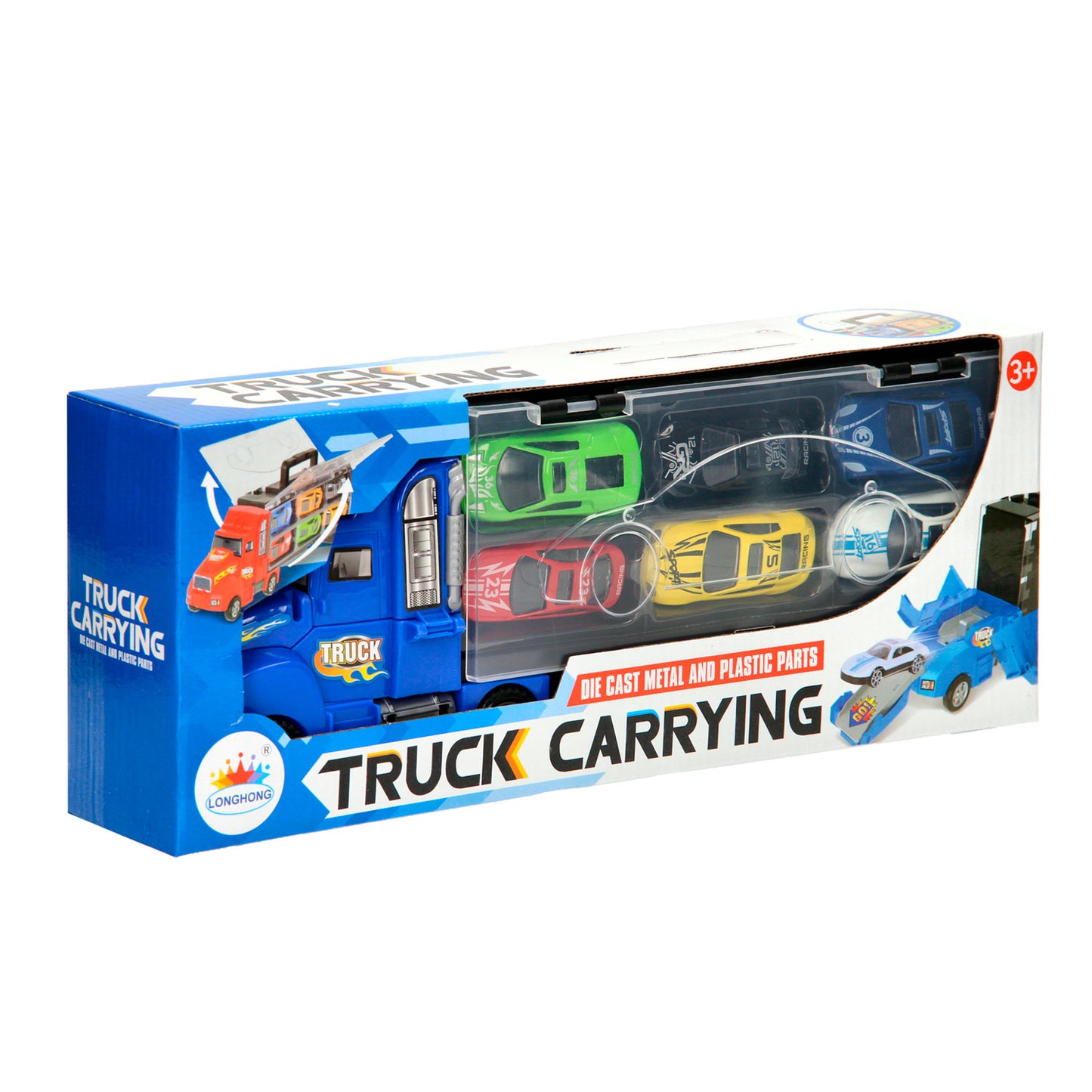 Almacenar autotransporter blauw