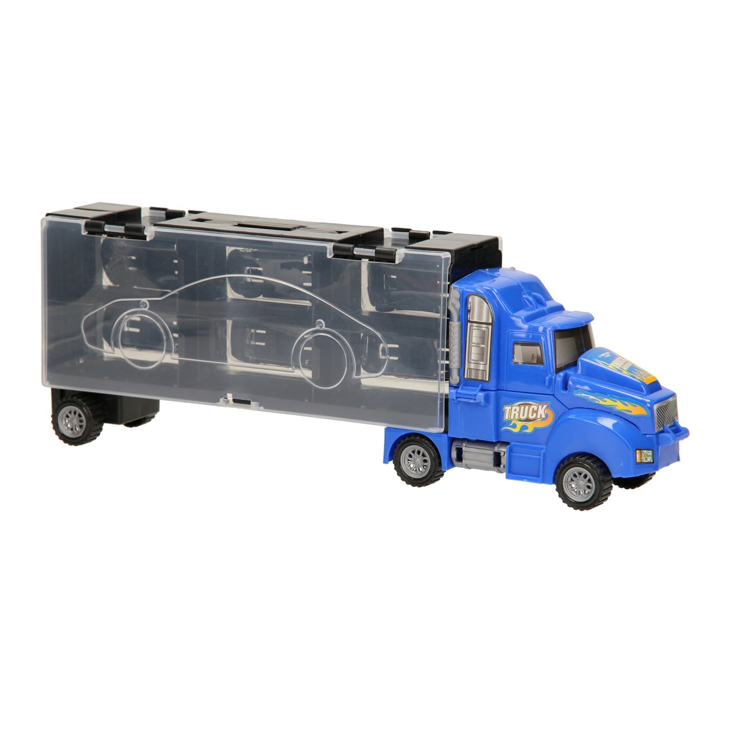 Almacenar autotransporter blauw