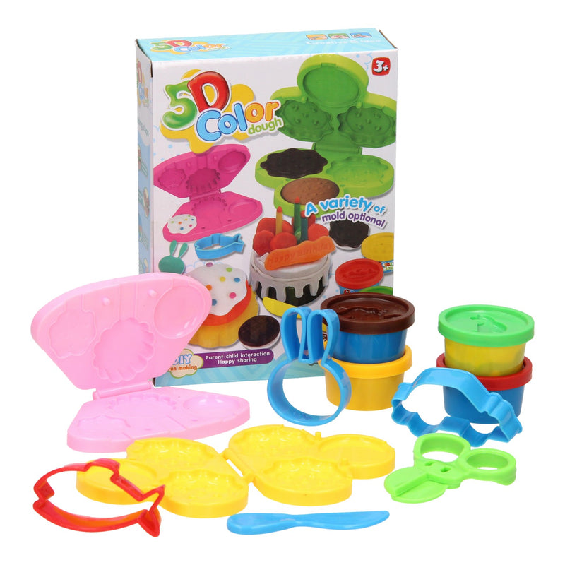 Kleiset - lekkernijen - 4 kleipotjes - 11dlg.