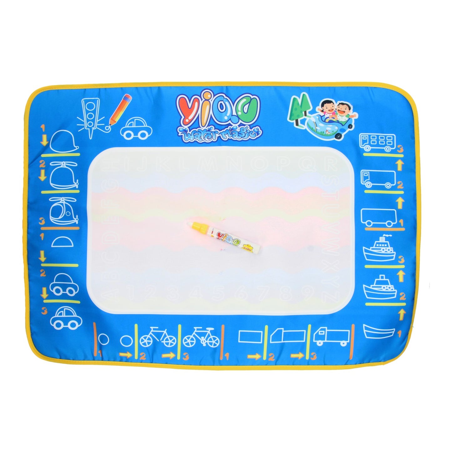 Magical Water Character Mat blu, 70x50 cm