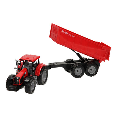 Tractor con trailer 1:32