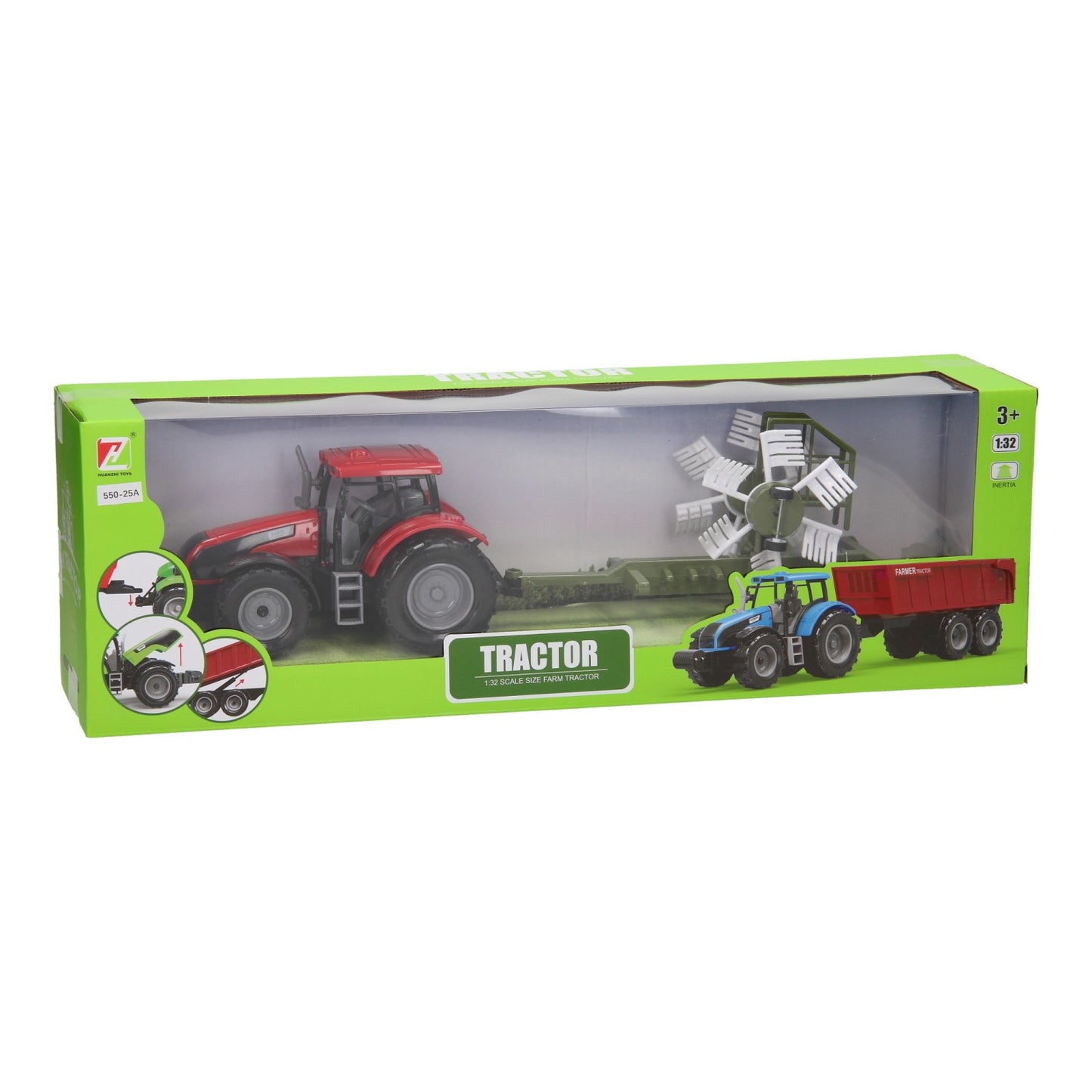 Tractor con Hayiudder 1:32