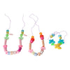 Set di perline colorate, 17dlg.