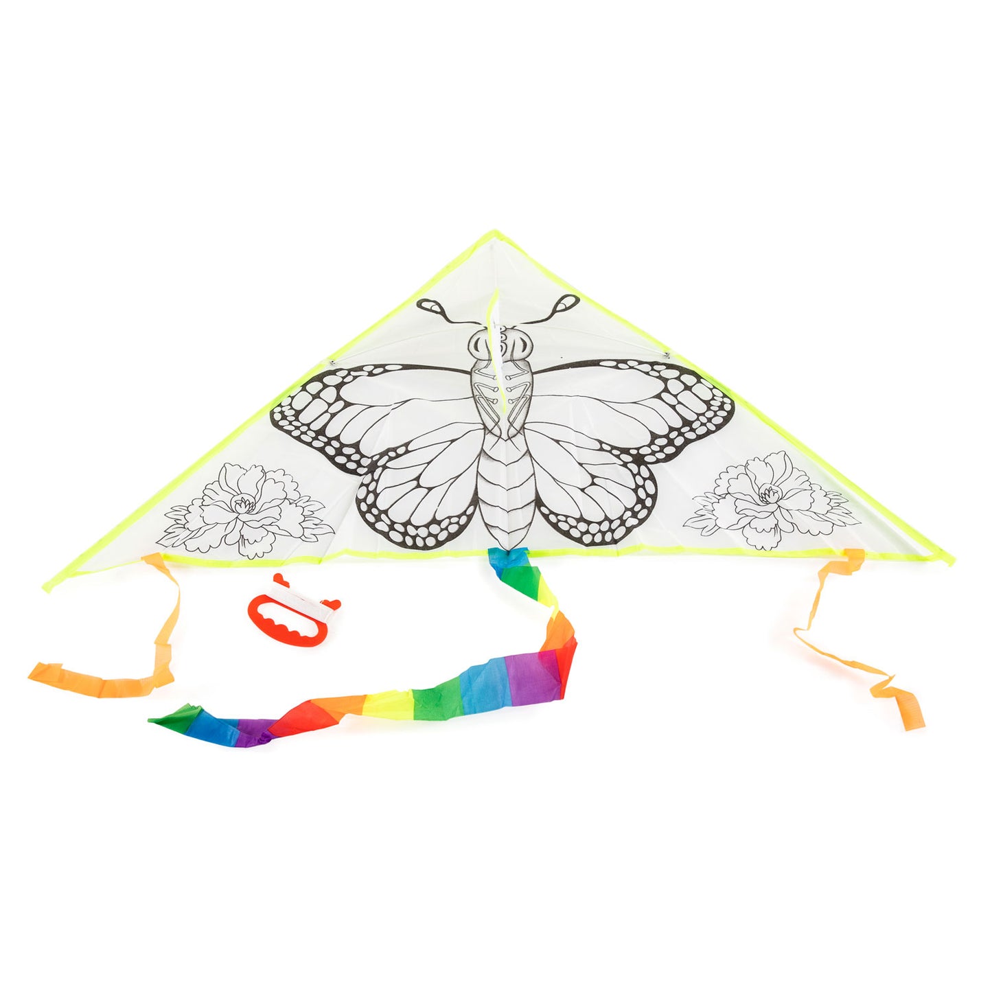 Colorea tu propia cometa - mariposa