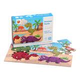Puzzel dino's, 24st. - afbeelding 1