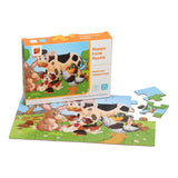 Puzzel boerderij, 24st. - afbeelding 1