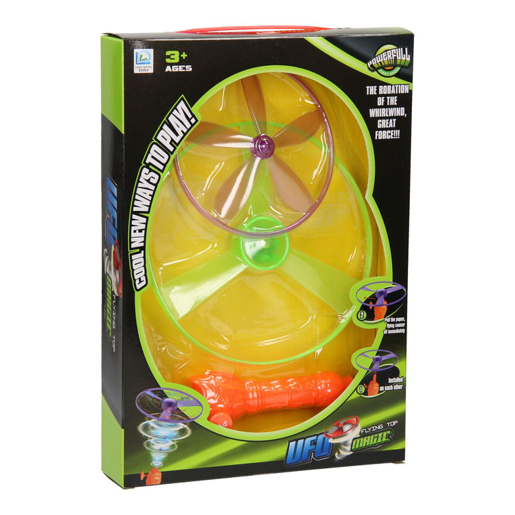 Juego de hélice de lanzamiento con luz