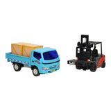 Carrello elevatore con camion in carica - afbeelding 2