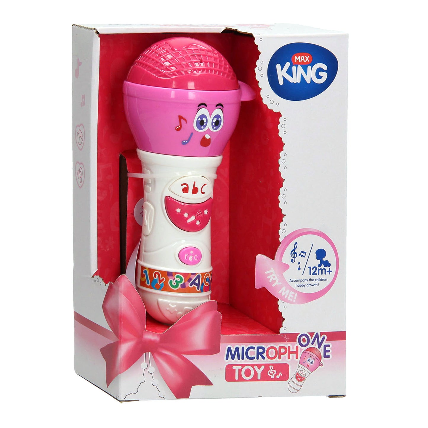 Microfono per bambini rosa