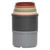 Vasos apilables Lobbes pastel, 8 uds.