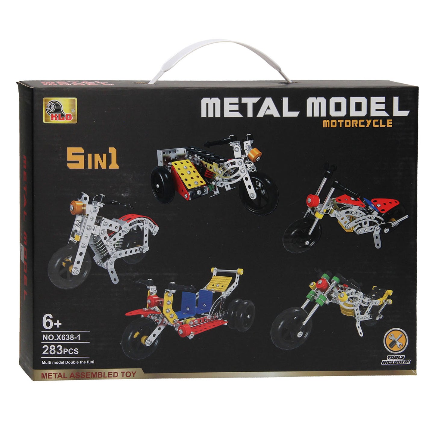 Motores de conjunto de construcción 5in1, 283dlg.