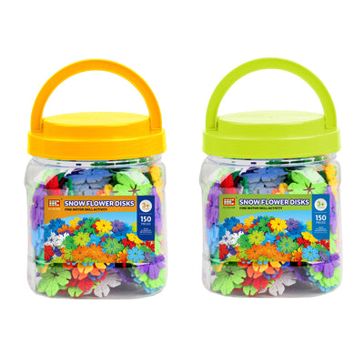 Fiori da costruzione in scatola portaoggetti, 150 pz.