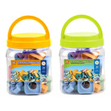 Construction screws pastel in storage box, 24dlg. - afbeelding 3