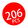 Building Discs in Storage Box, 206dlg.
