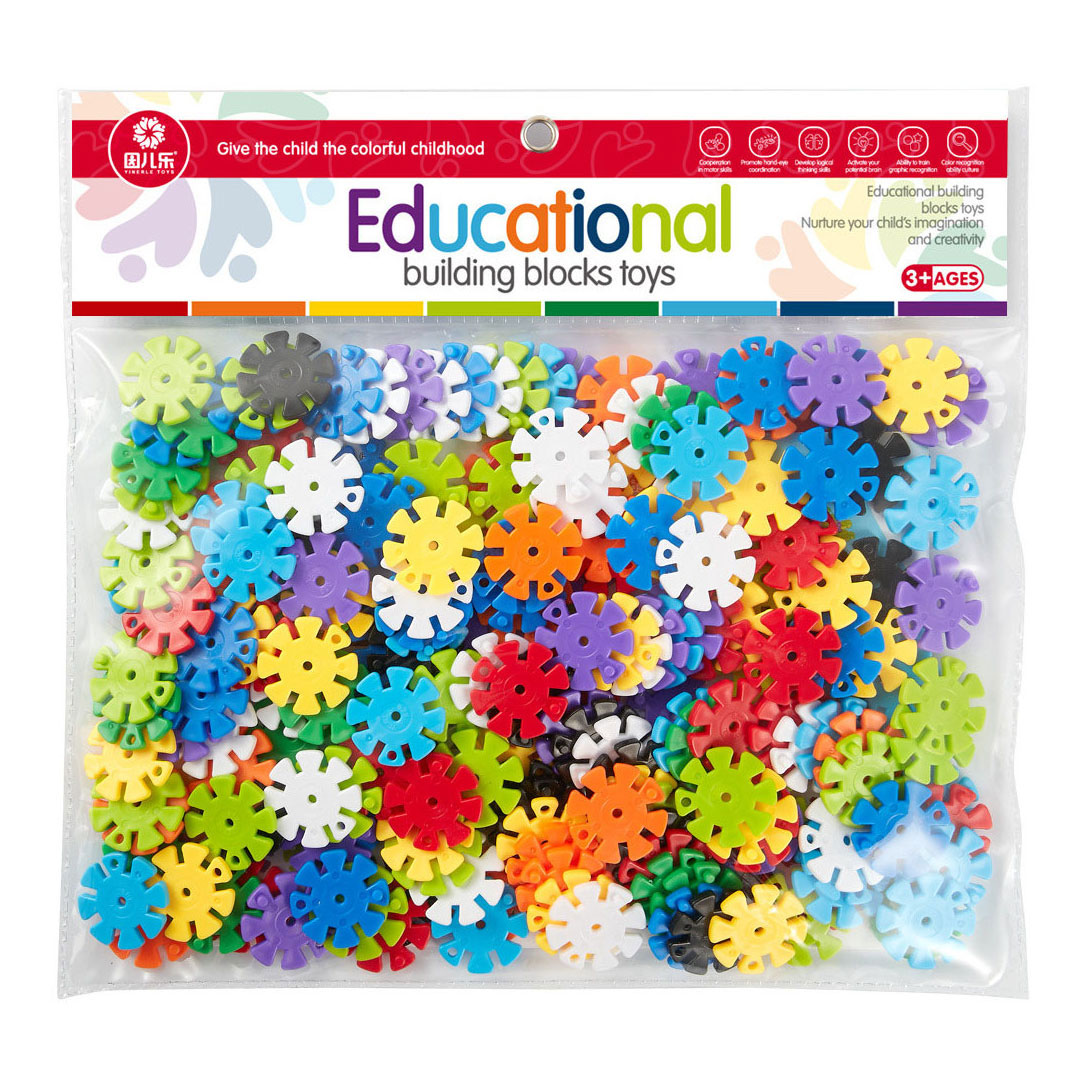 Dischi da costruzione piccoli, 198 pezzi.