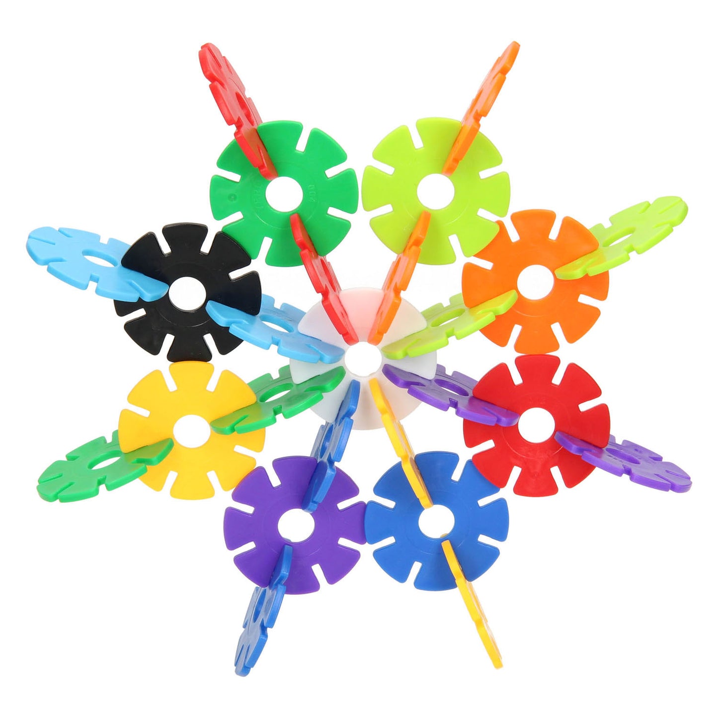 Discos de construcción grandes - 140 piezas.