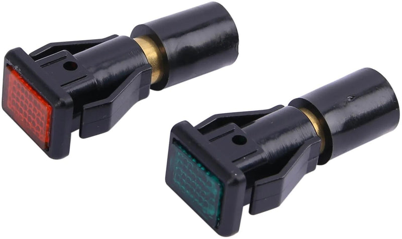 Set di spie di controllo della luce RMS verde+rosso