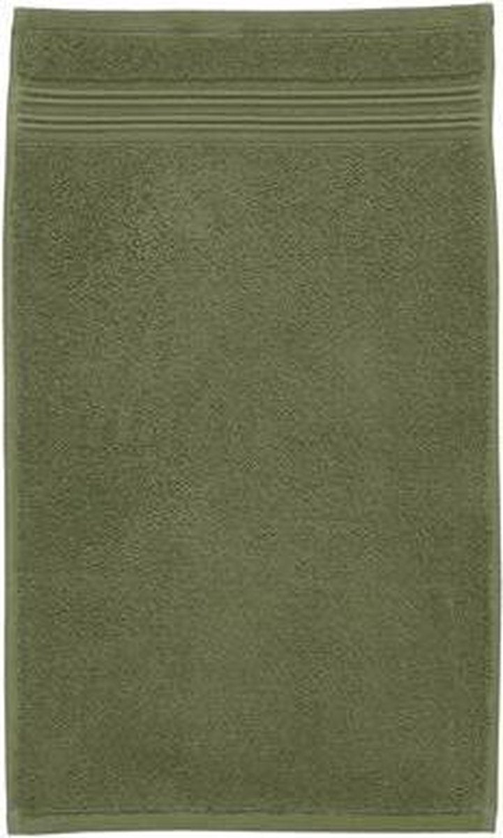 Biancheria da letto velata - asciugamano - 60x110 cm - verde oliva