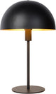 Lucide siemon - lampada da tavolo - ø 25 cm - 1xe14 - nero
