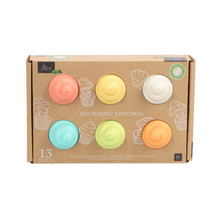 Jipy Bioplastic Cupcake Formo estofado