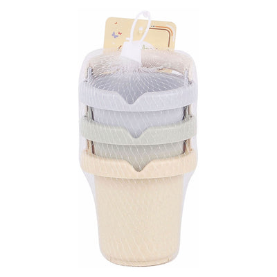 Secchi da bagno Lobbes pastello, 3 pz.