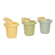 Secchi da bagno Lobbes pastello, 3 pz.