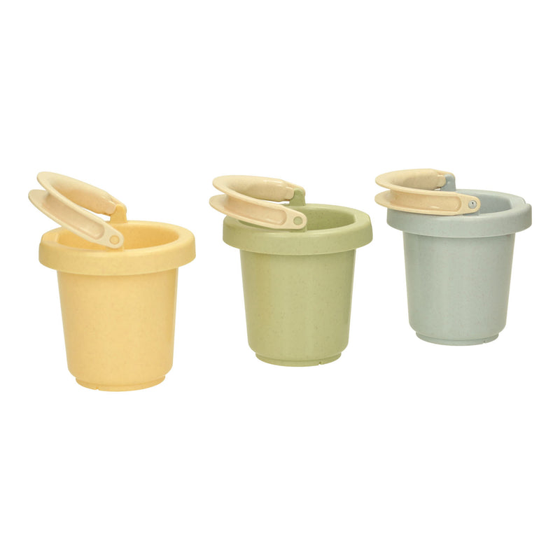 Cubos de baño Lobbes pastel, 3 uds.