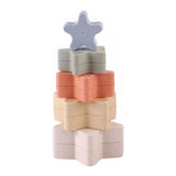 Stapelsterren pastel, 5st. - afbeelding 1