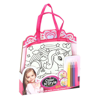 Lobbes colora la tua borsa con unicorno