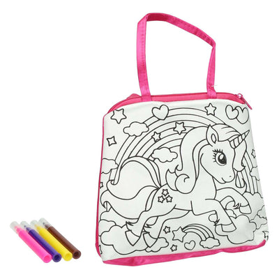 Lobbes colora la tua borsa con unicorno