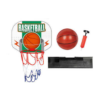 Tavola da basket con palla