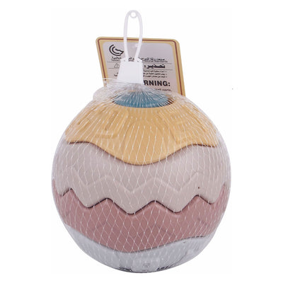 Baby puzzelbal pastel