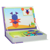 Magnetisch boek met tangramvormen - afbeelding 1