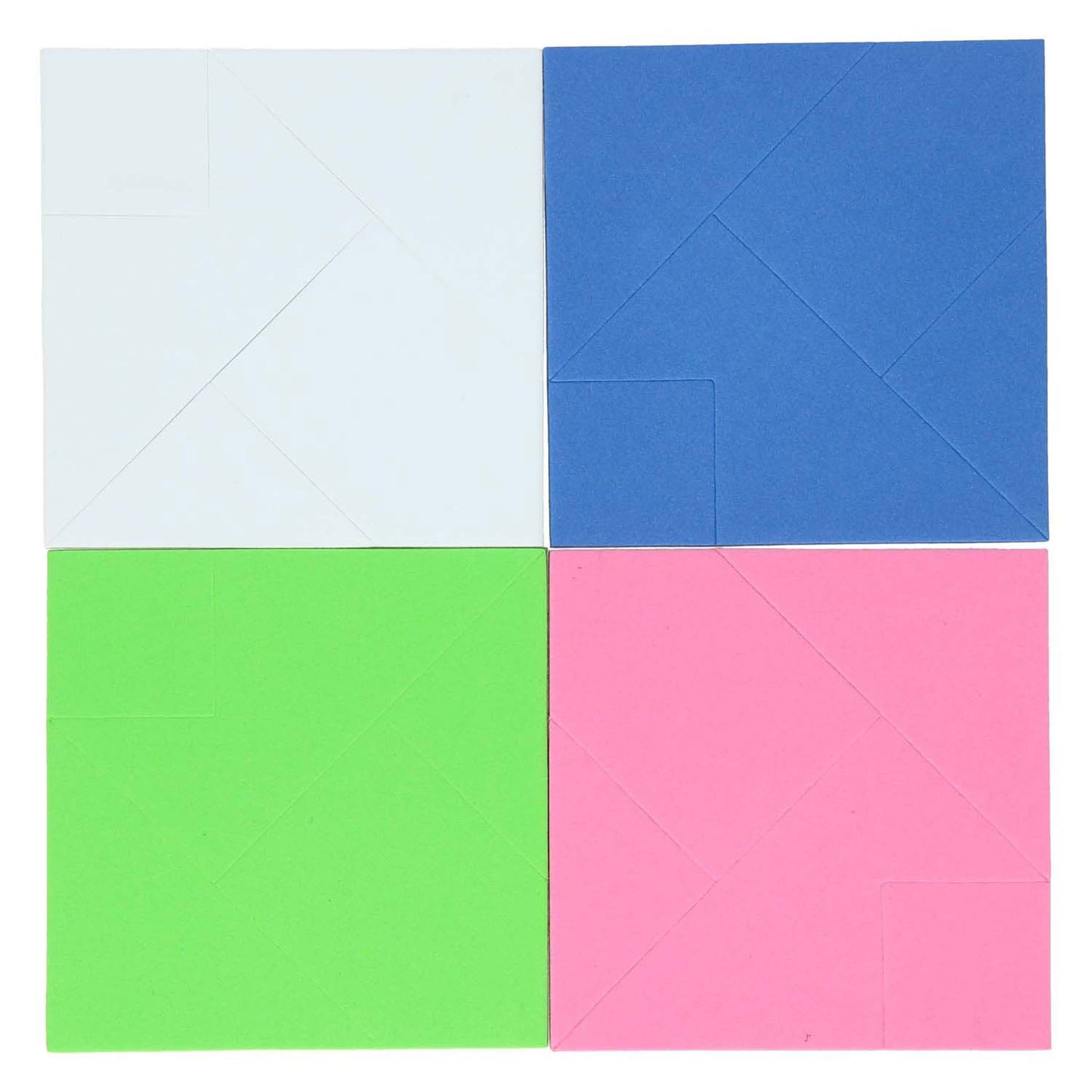 Puzzle Tangram, 4pz.