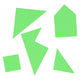 Puzzle Tangram, 4pz.