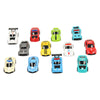 Set de juego de coches en miniatura, 12 piezas.