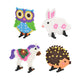 Set de cuentas termoadhesivas animales