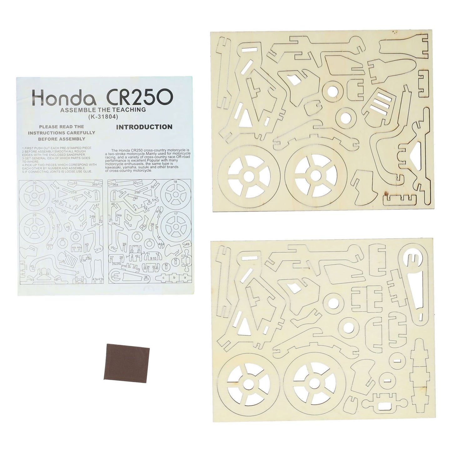 kit de motor de madera