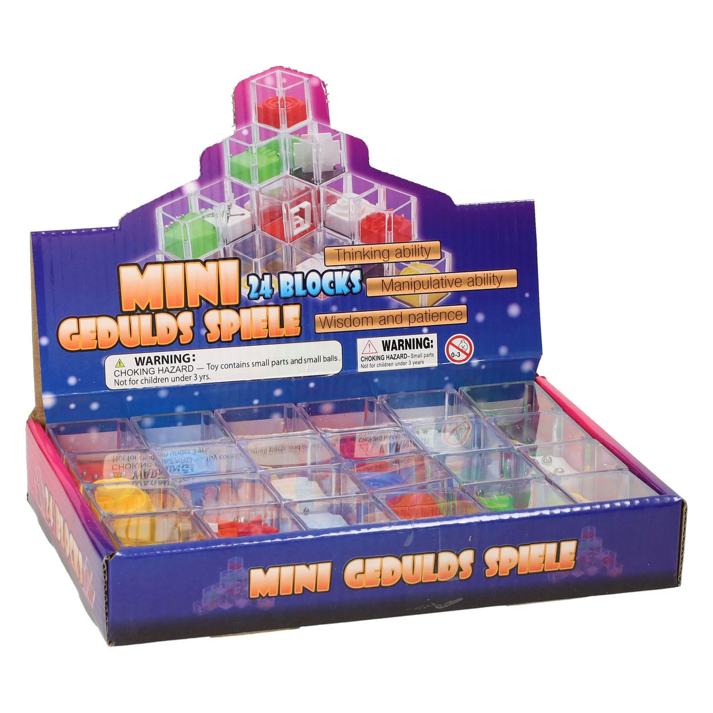 Cubo Gedulspel, 24 piezas