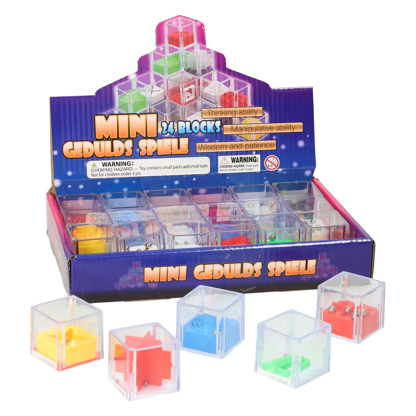 Cubo Gedulspel, 24 piezas
