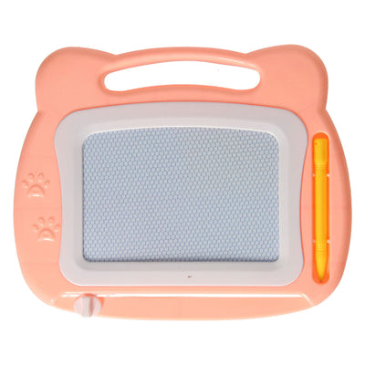 Tavolo da disegno magnetico rosa pastello