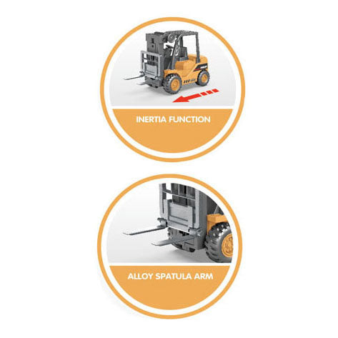 carrello elevatore di costruzione