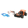 Coche controlado por RC con carrocerías intercambiables.