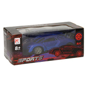 Auto da corsa RC RC Auto controllabile nera blu - afbeelding 3