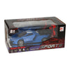 Lobbes rc sportwagen met stoomfunctie blauw