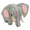 Diablillo rompecabezas 3d elefante, 36 piezas.