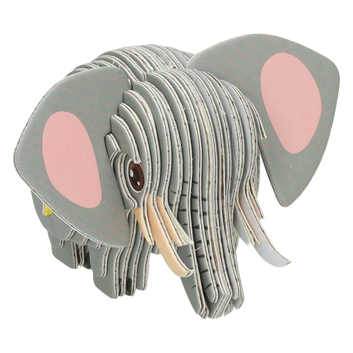 Diablillo rompecabezas 3d elefante, 36 piezas.