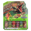 Set de coches con estampado animal y animales de juego.