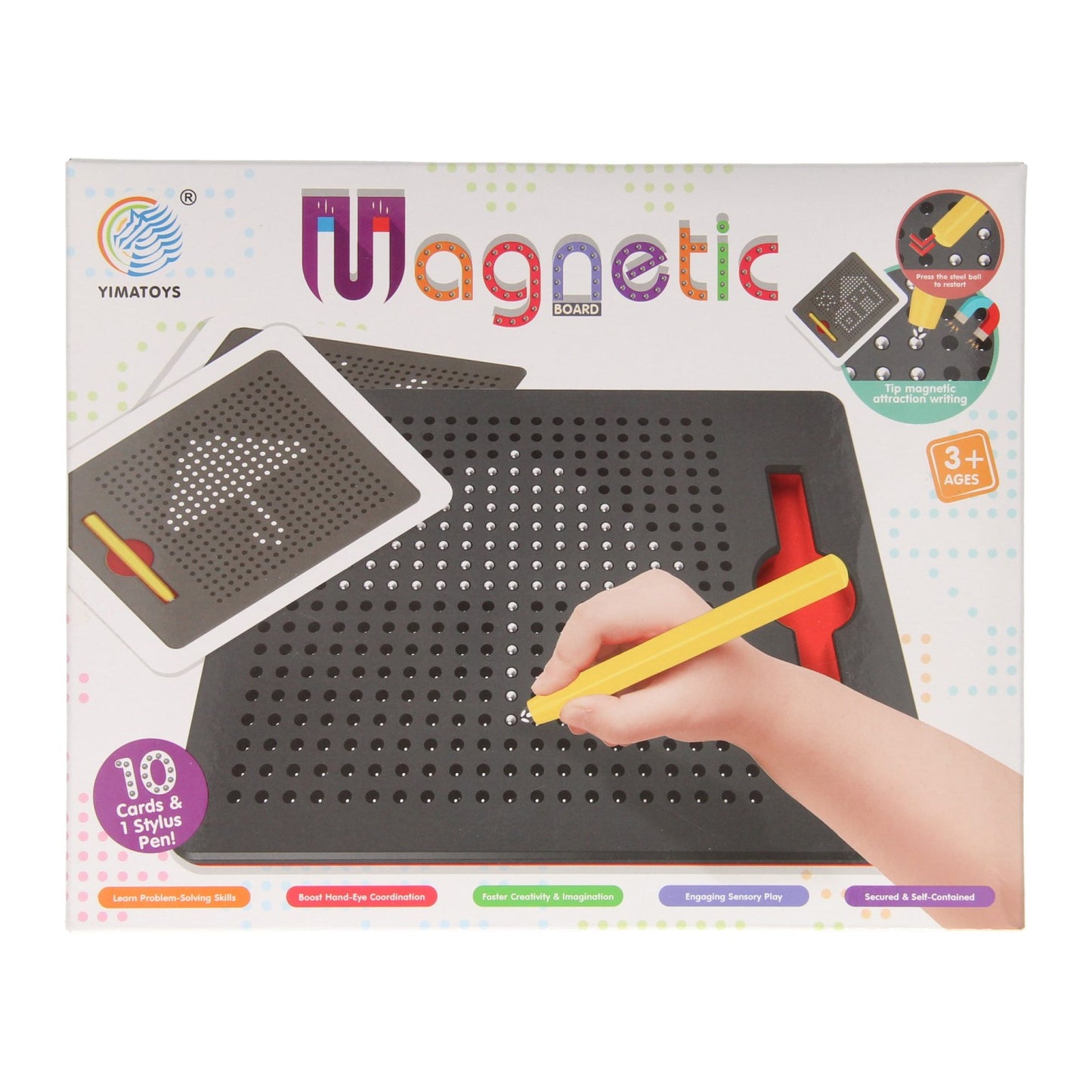 Tablero de aprendizaje tablero de dibujo magnético